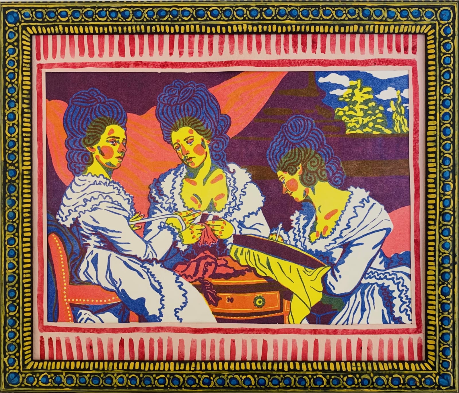 Tallulah Batley, Pink Parlour Frame 2Q, 2024