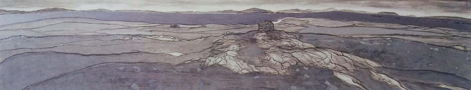 Frances Walker RSA, View From Boreray