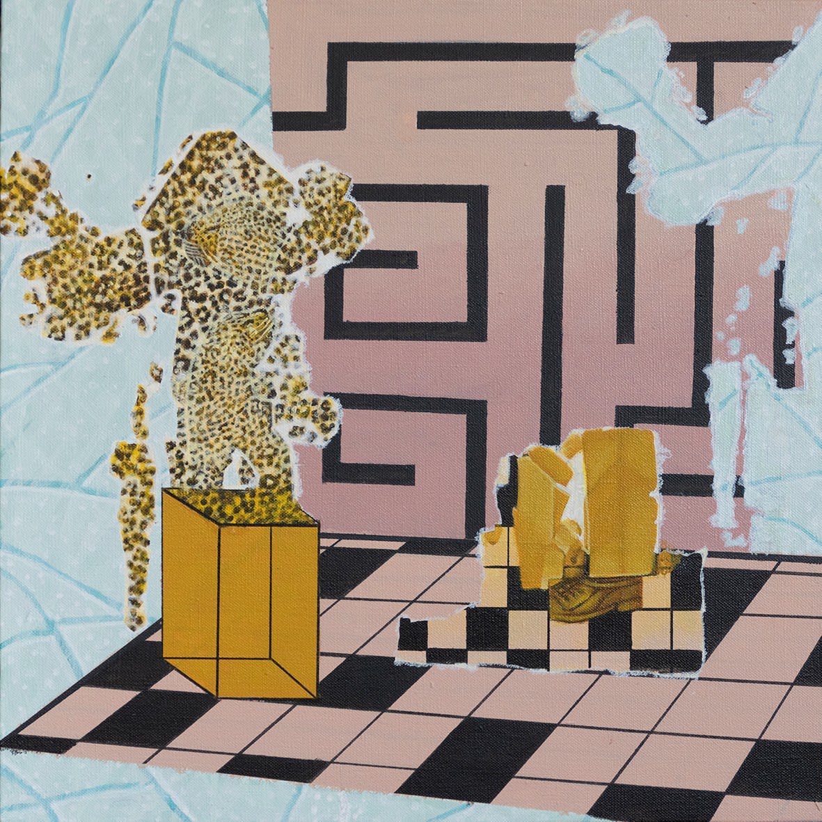 Ronald Forbes RSA, Everyman: Searcher Variation: Animal Maze Puzzle Void, 2022