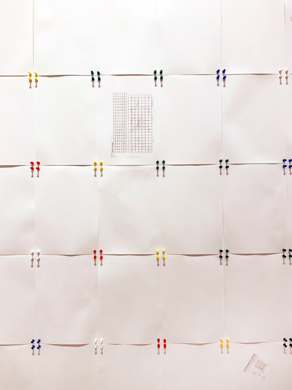 Ian Young, Paper Grid (Drawing Pedagogy)