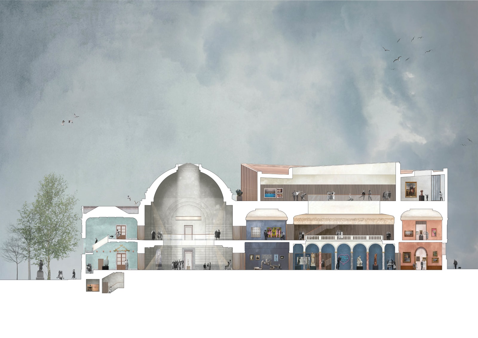 Hoskins Architects, Aberdeen Art Gallery