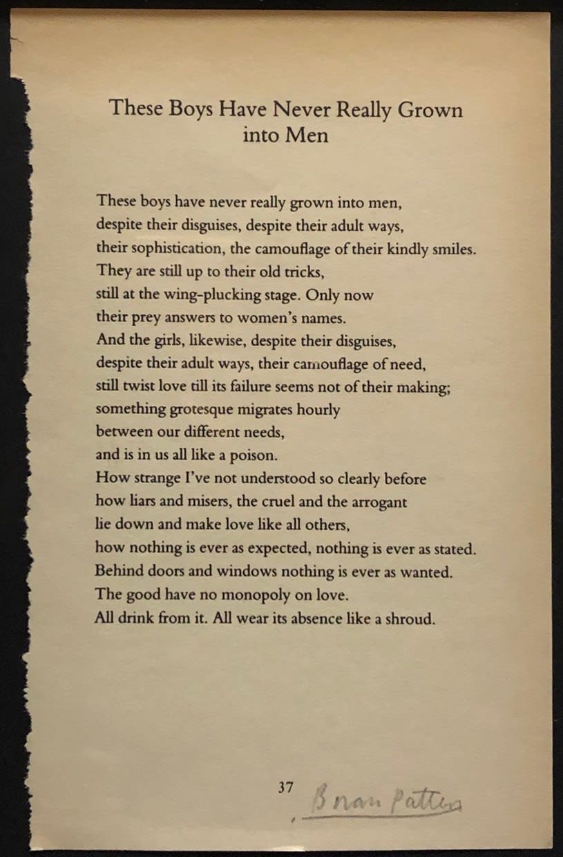 Alan Grieve, ADULT BABY 2 (Brian Patten)