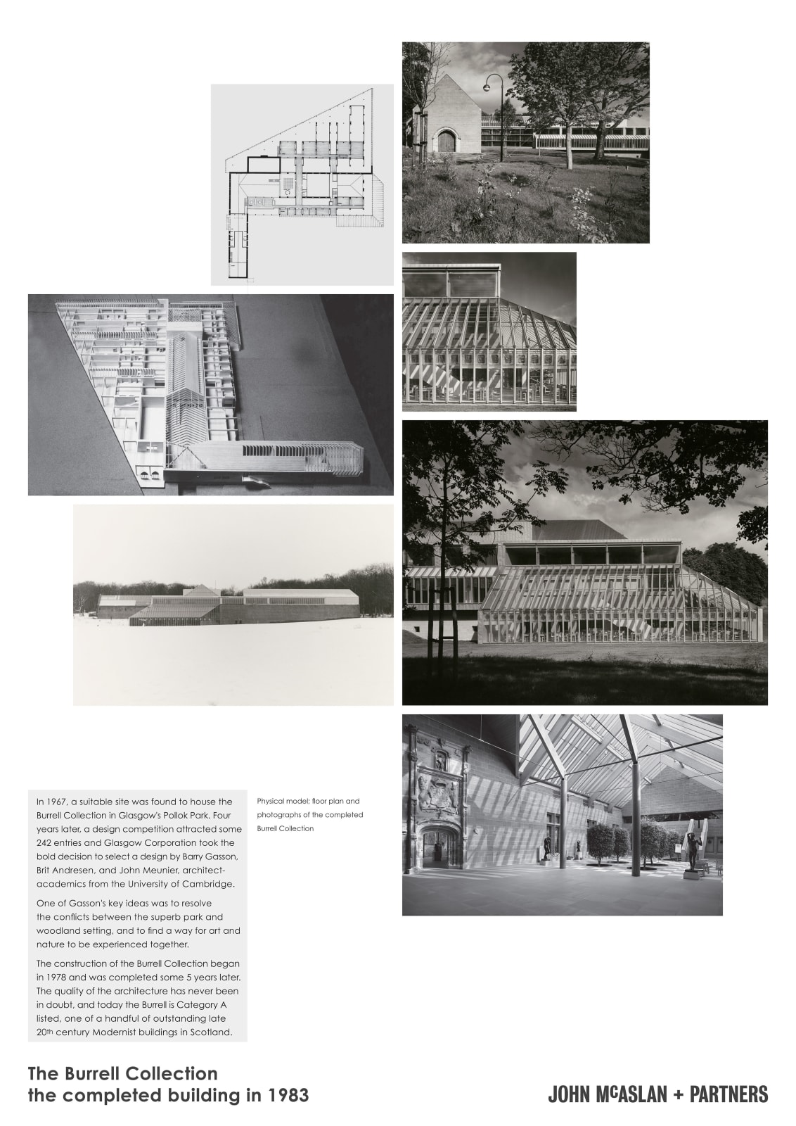 John McAslan RSA - John McAslan + Partners, Burrell Collection Museum