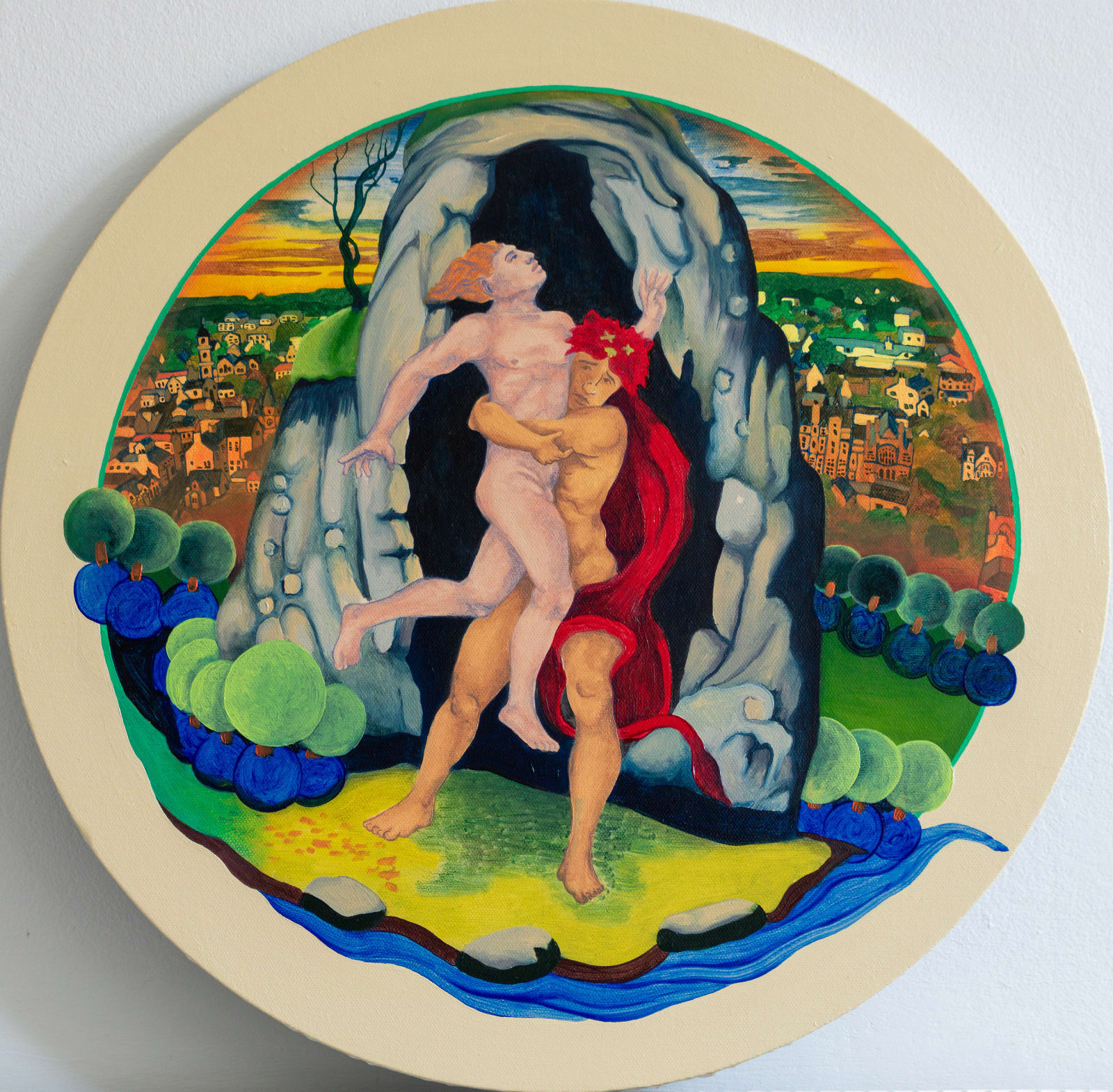 Finn Robinson, Bear hug over Tain (Hercules overcoming Antaeus), 2023