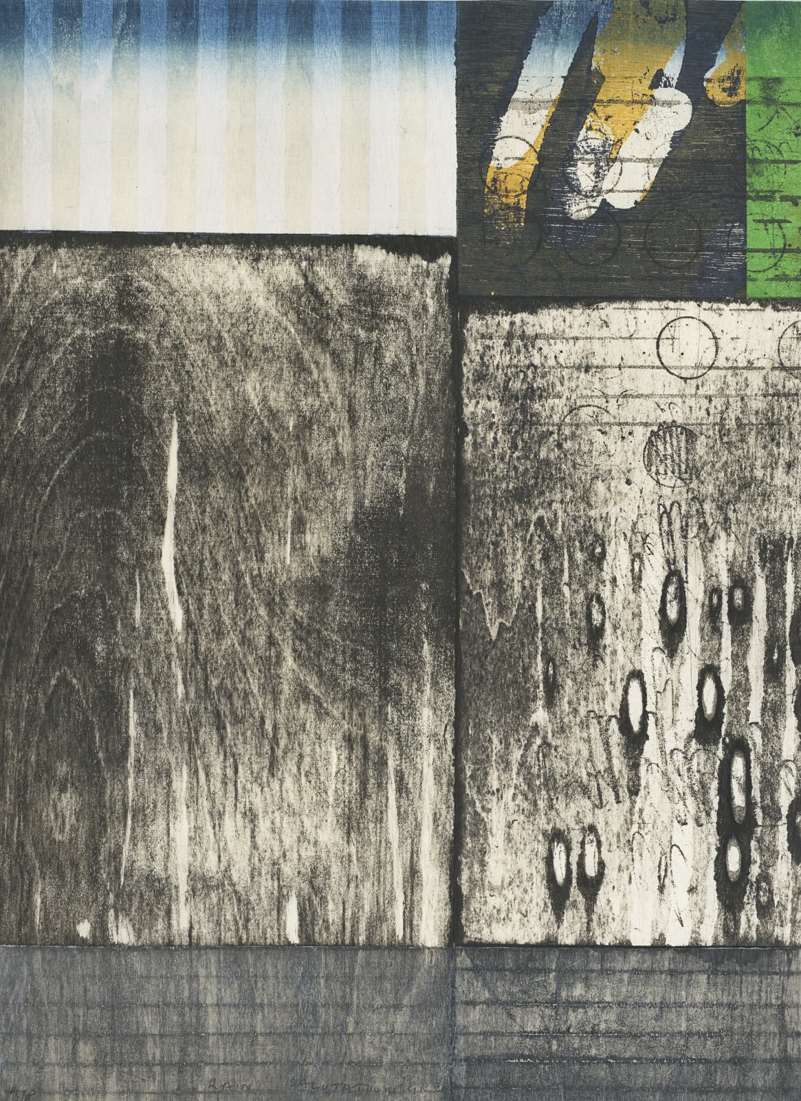 Paul Furneaux RSA, Rain Salutation: Green