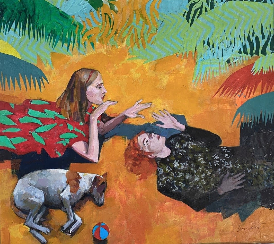 George Donald RSA, On the Beach: Sunset Key, 2024