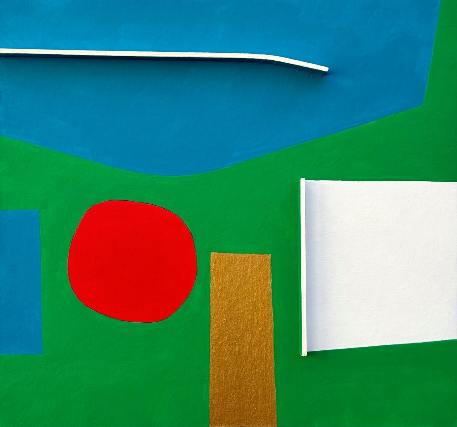Toby Paterson RSA, Winter Park Maquette, 2024