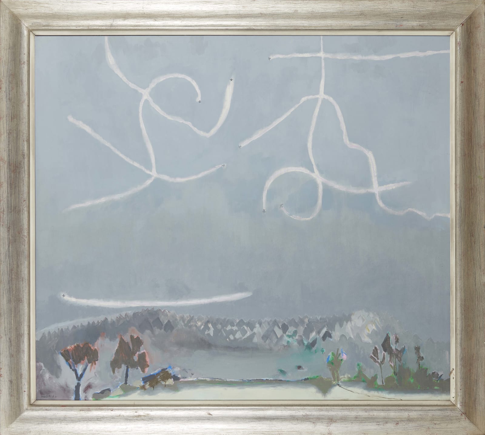 David Michie RSA, Martins Flying at Dusk I, circa 1994