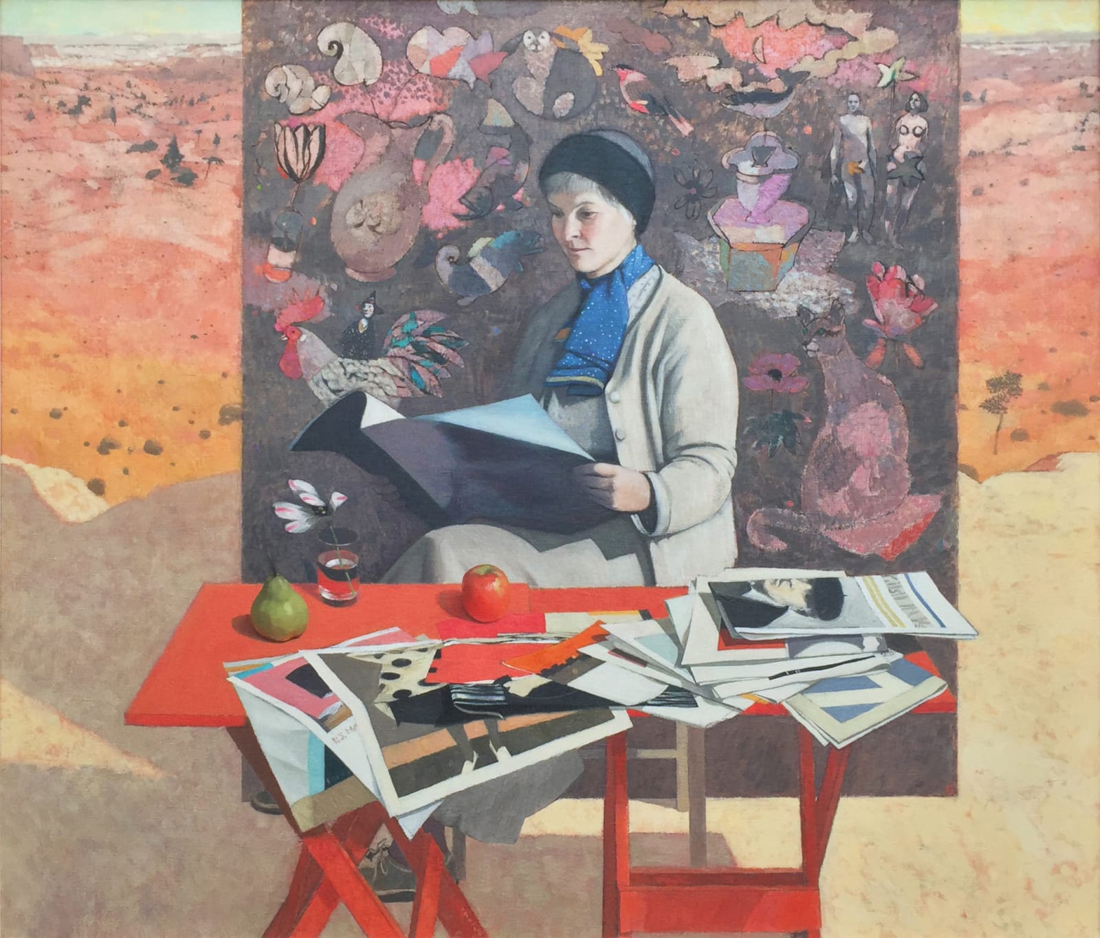 Alexander Fraser RSA, Utah Still Life, 2004