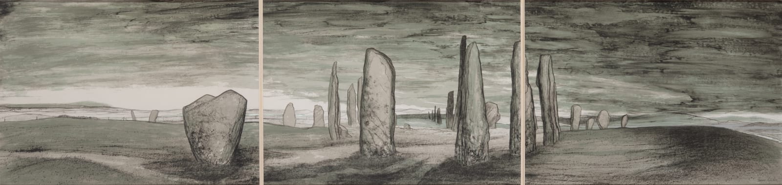 Frances Walker RSA, Calanais, 1995