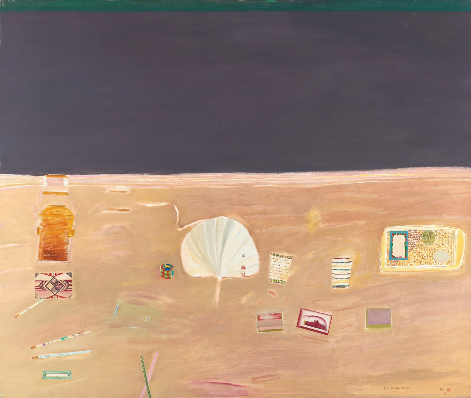 Elizabeth Blackadder RSA, Still Life with Fan, 1977