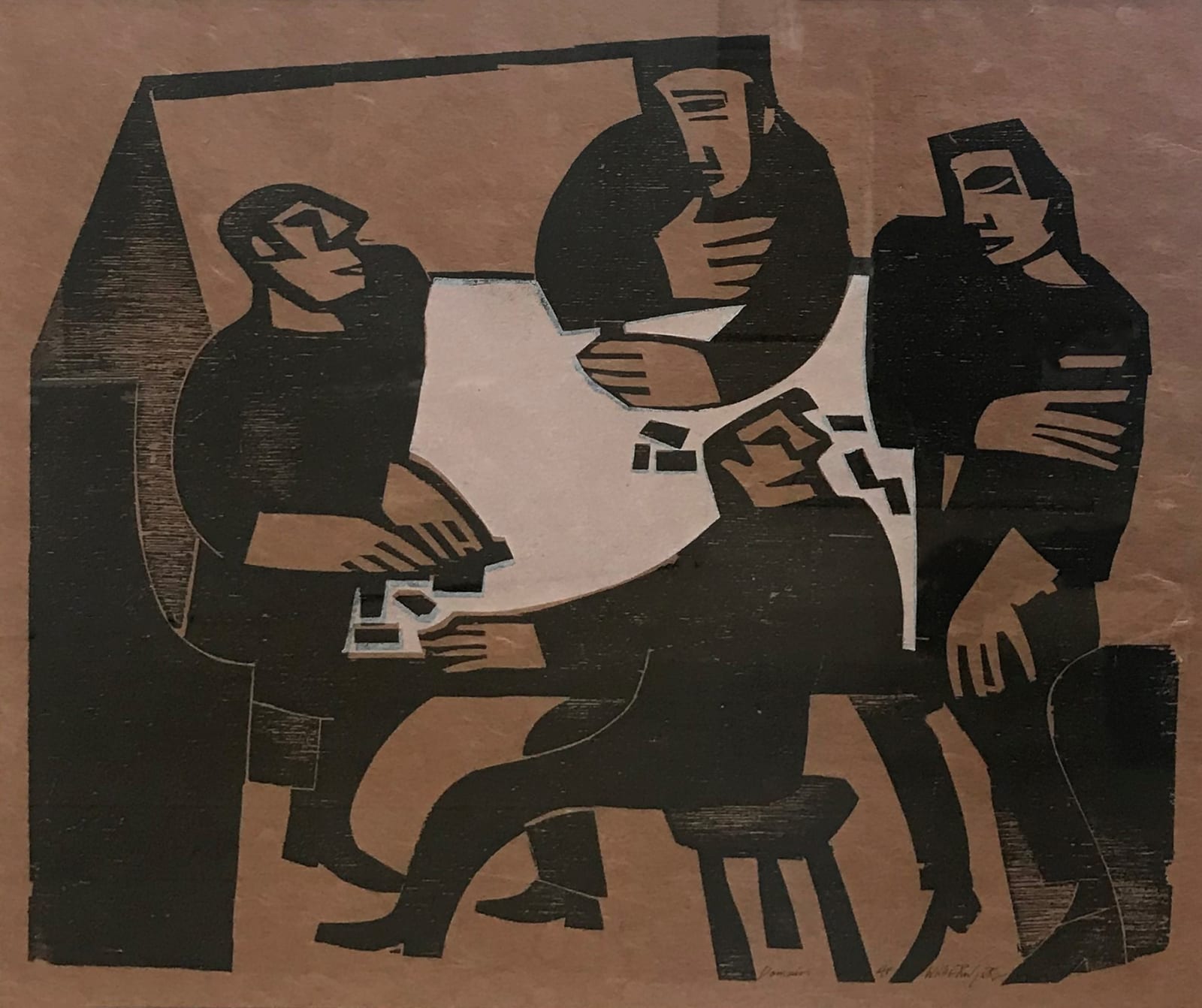 Willie Rodger RSA, Dominoes, 1994