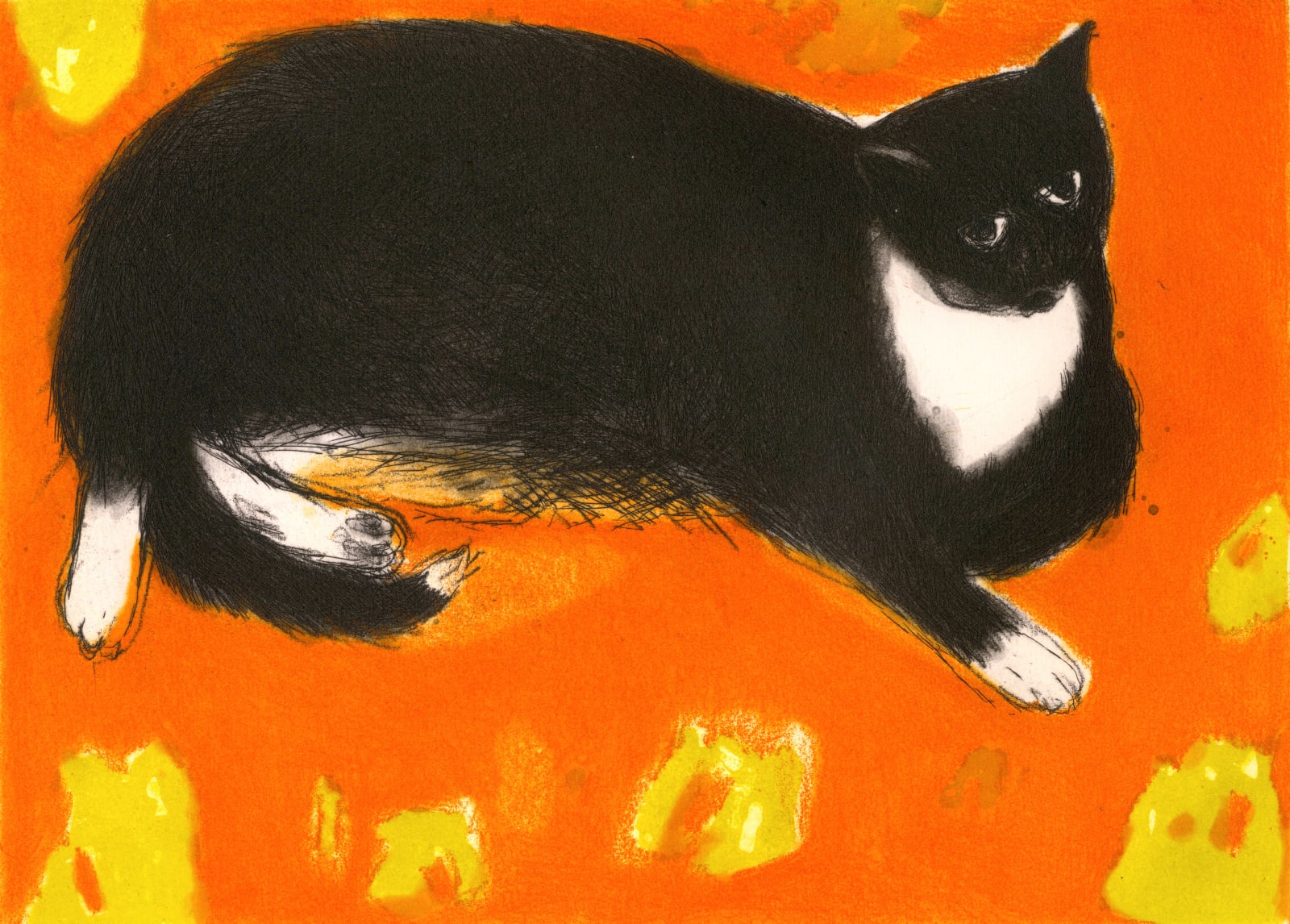 Elizabeth Blackadder RSA, Louis, 2011