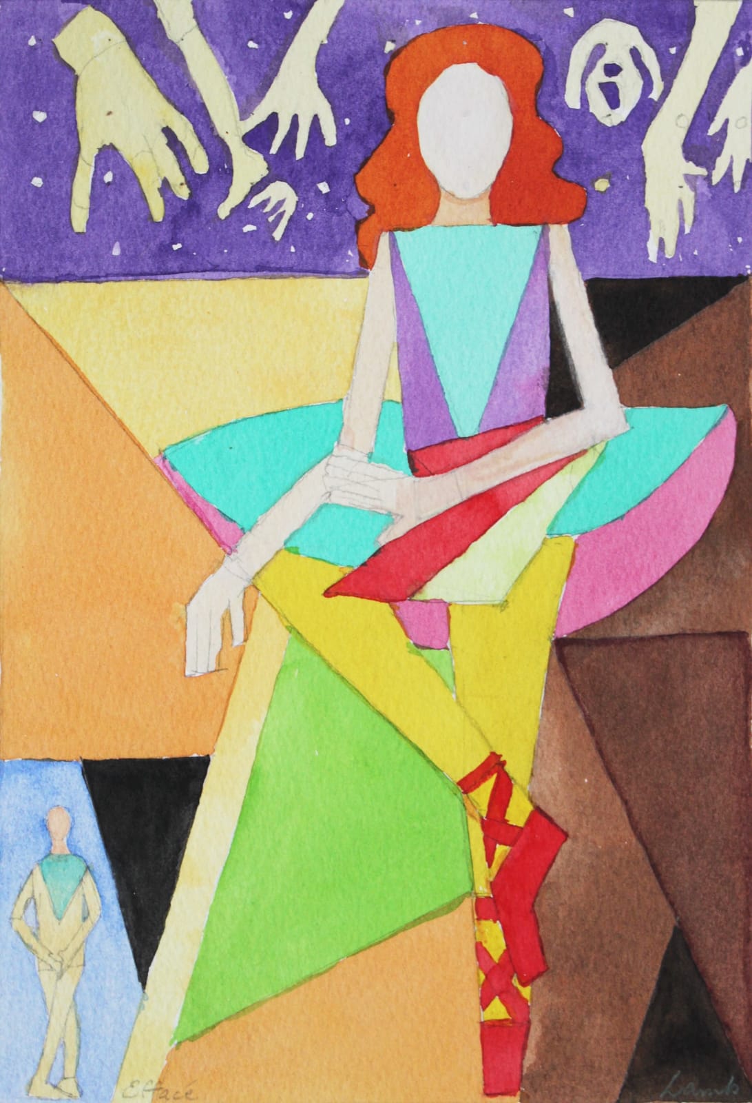 Elspeth Lamb RSA, Effacé