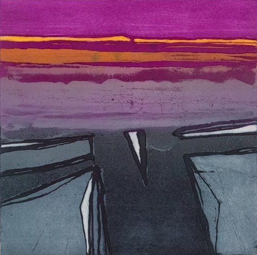 Barbara Rae RSA, Sea Shard