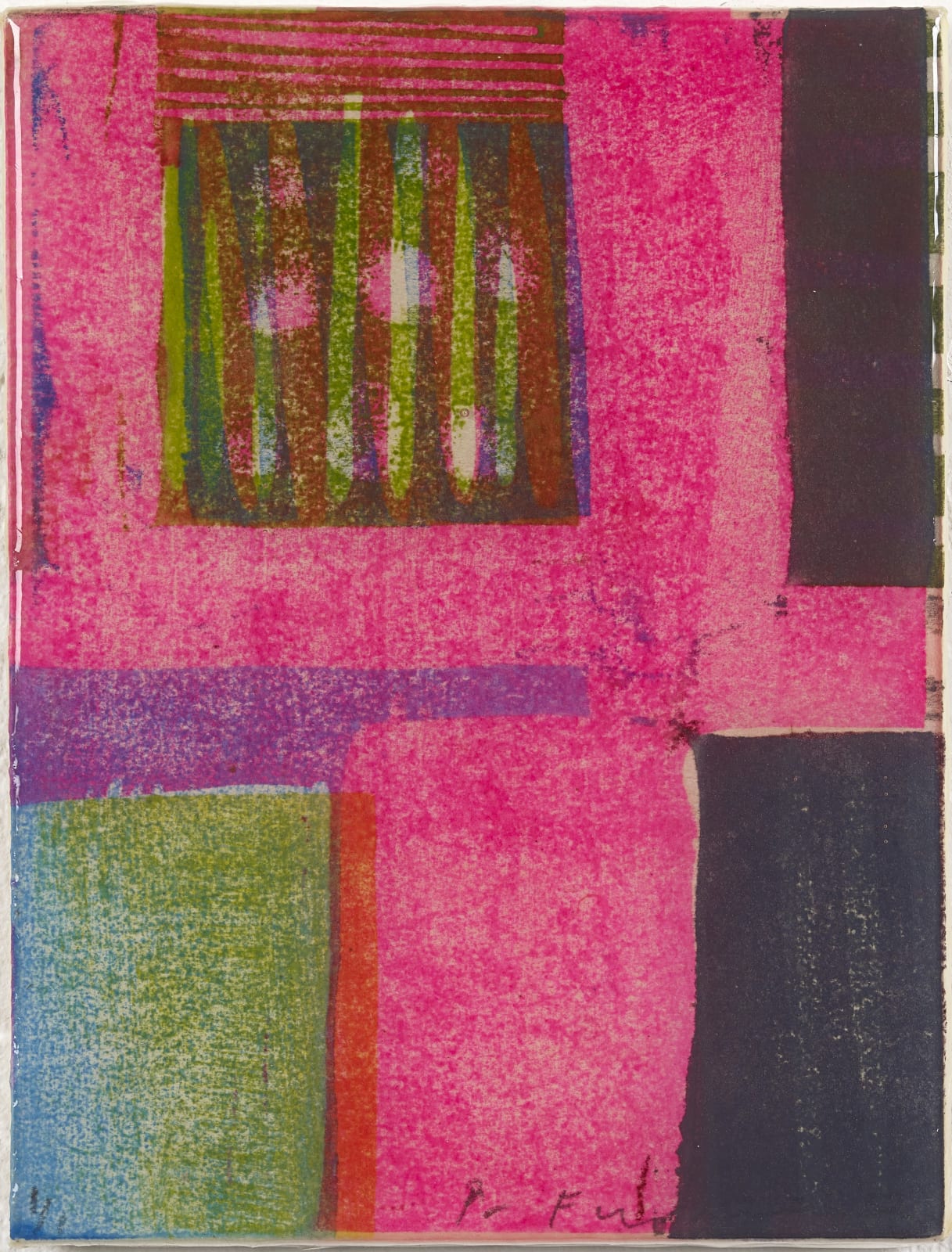 Paul Furneaux RSA, Untitled Pink