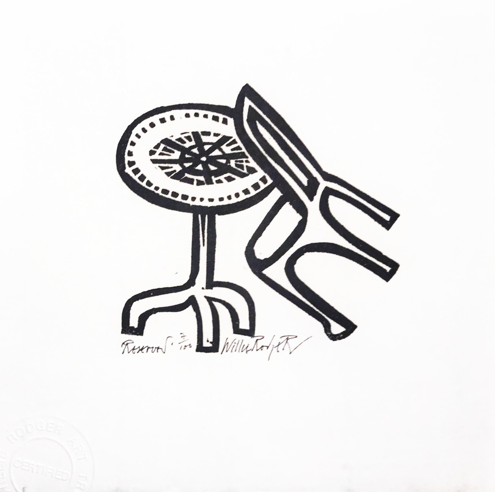 Willie Rodger RSA, Reserved, 2005