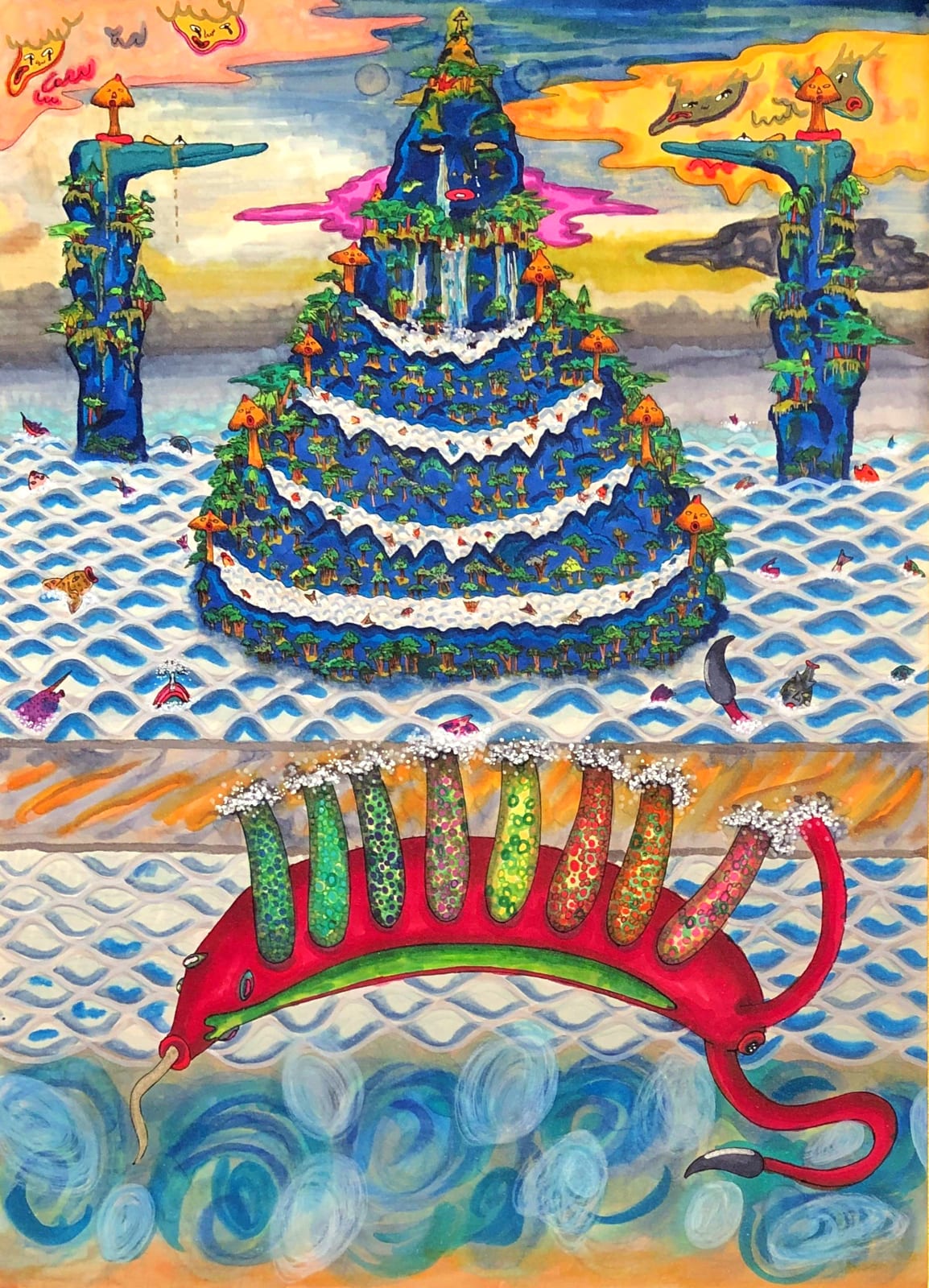 Rae-Yen Song, (T_T) --grave--, 2022