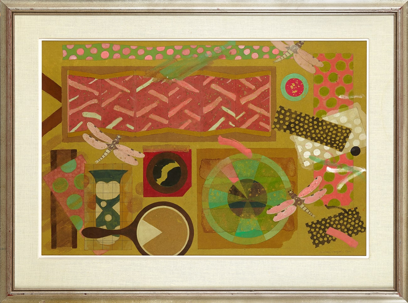 William Littlejohn RSA, Colourwheel - Green, 1996