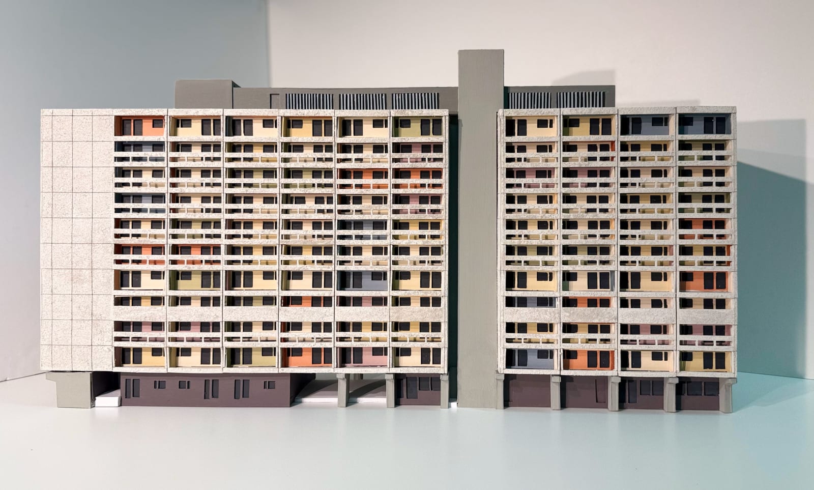 Collective Architecture for The City of Edinburgh Council, Study model, Linksview House, Leith, Edinburgh, 2025