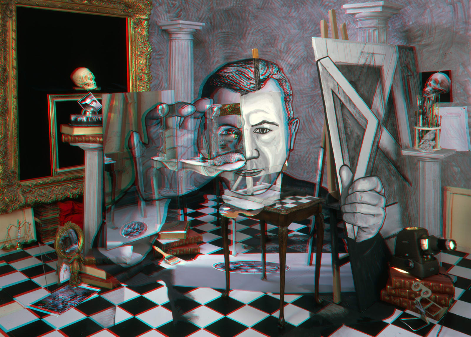 Calum Colvin RSA, Natural Magick (Anaglyph), 2007