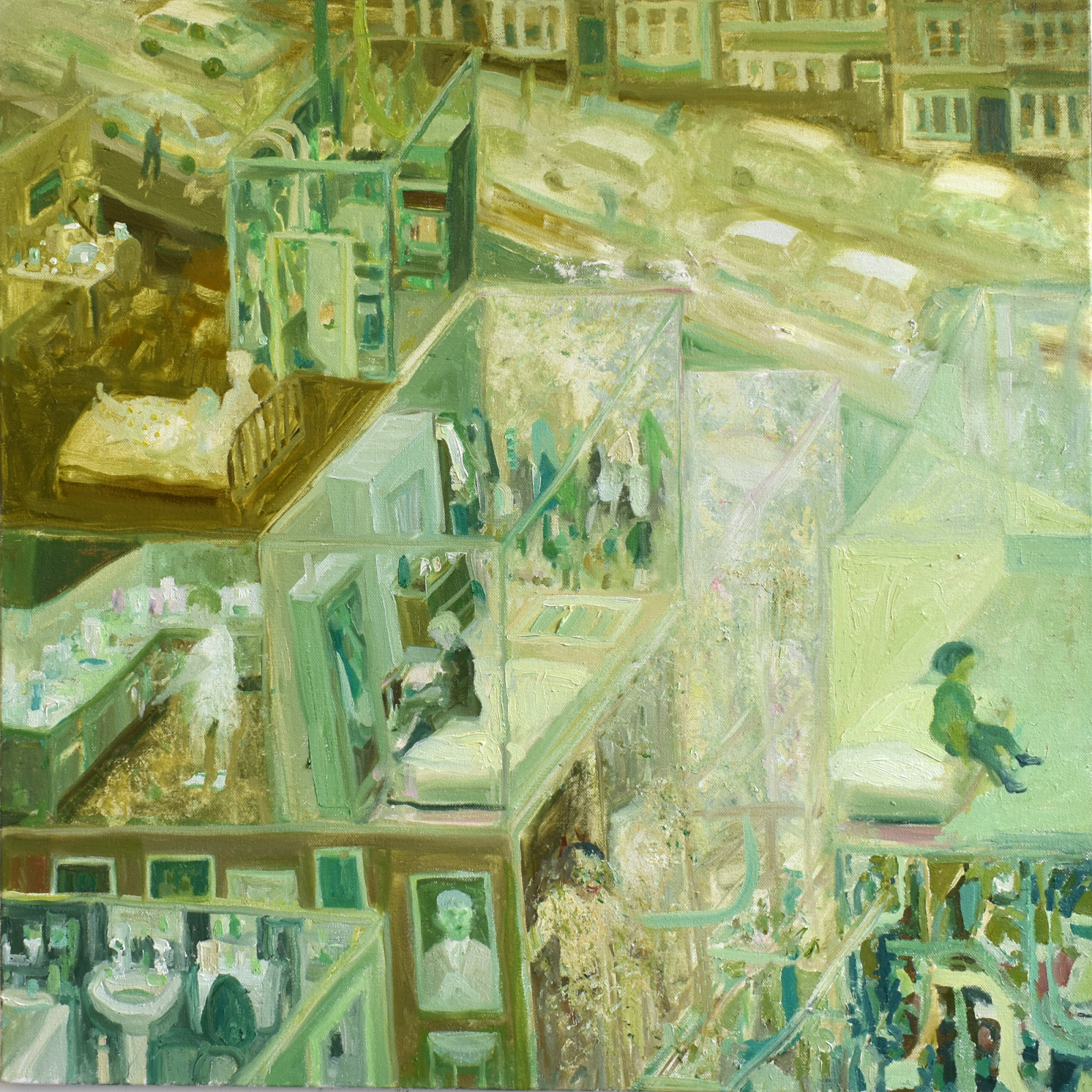 Robbie Bushe RSA, Allegory of Ineffectual Governance: The Rift, 2025