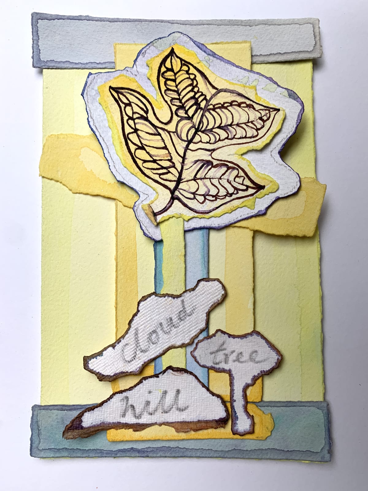 Fiona Dean RSA, Field-Notes: Cloud-Tree-Hill. Solway. Merse. South. S.E.