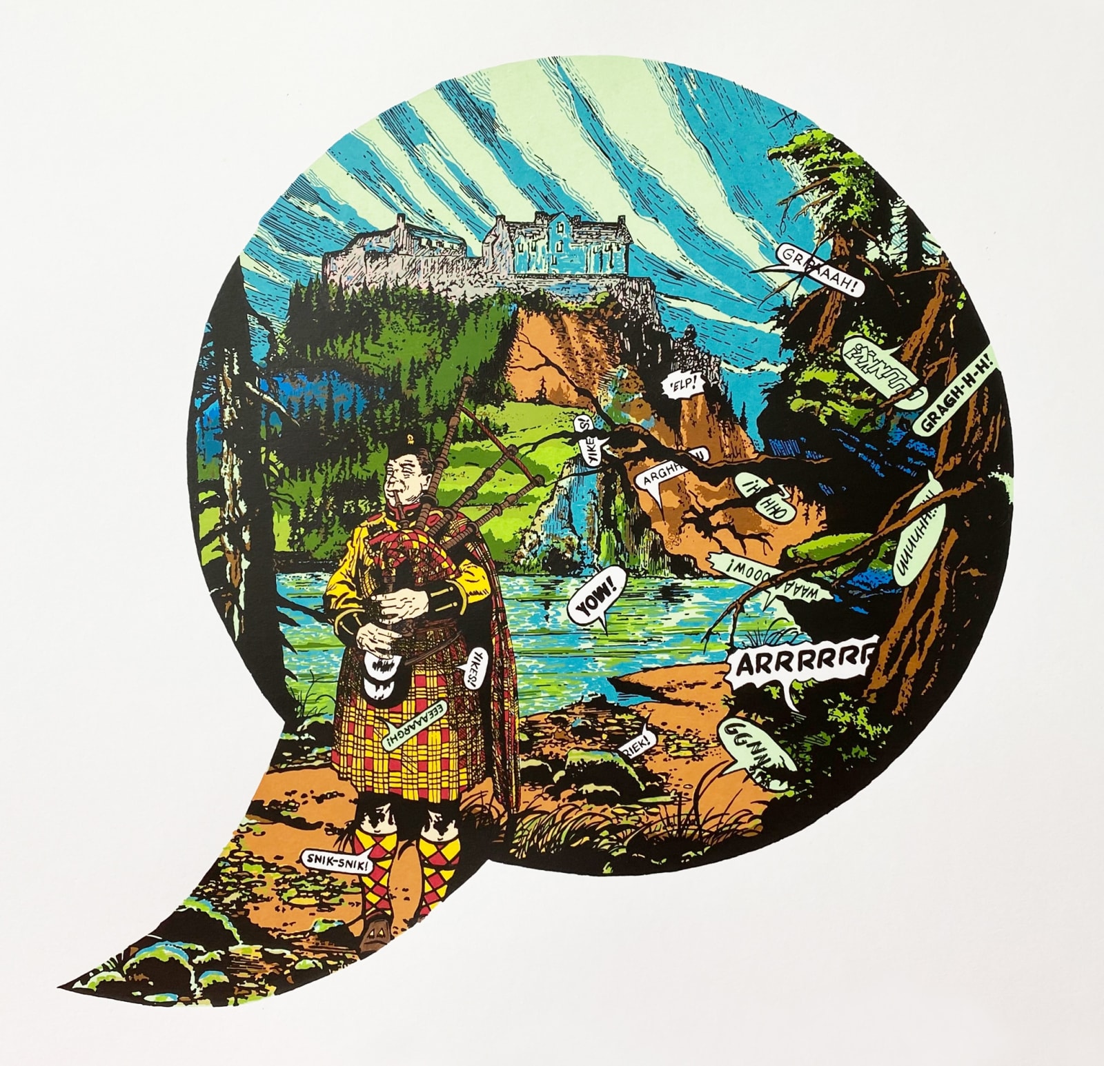 David Mach HRSA, Sweet Music, 2020