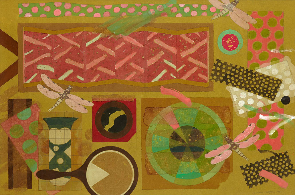 William Littlejohn RSA, Colourwheel - Green, 1996