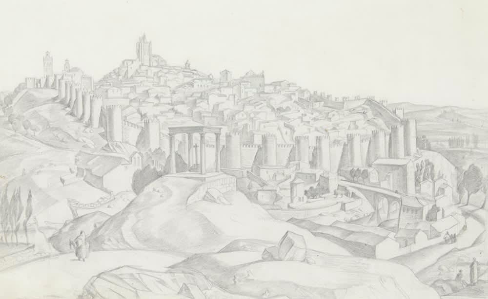 William Wilson RSA, Avila, around 1932