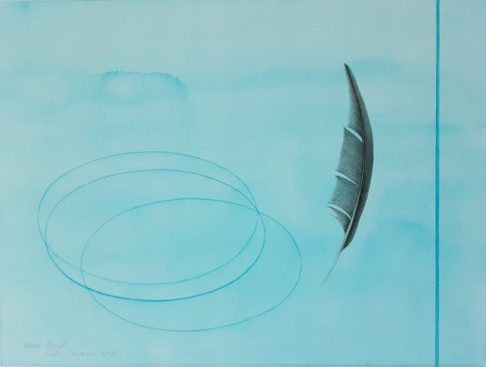 Eileen Lawrence RSA, Heron Pond