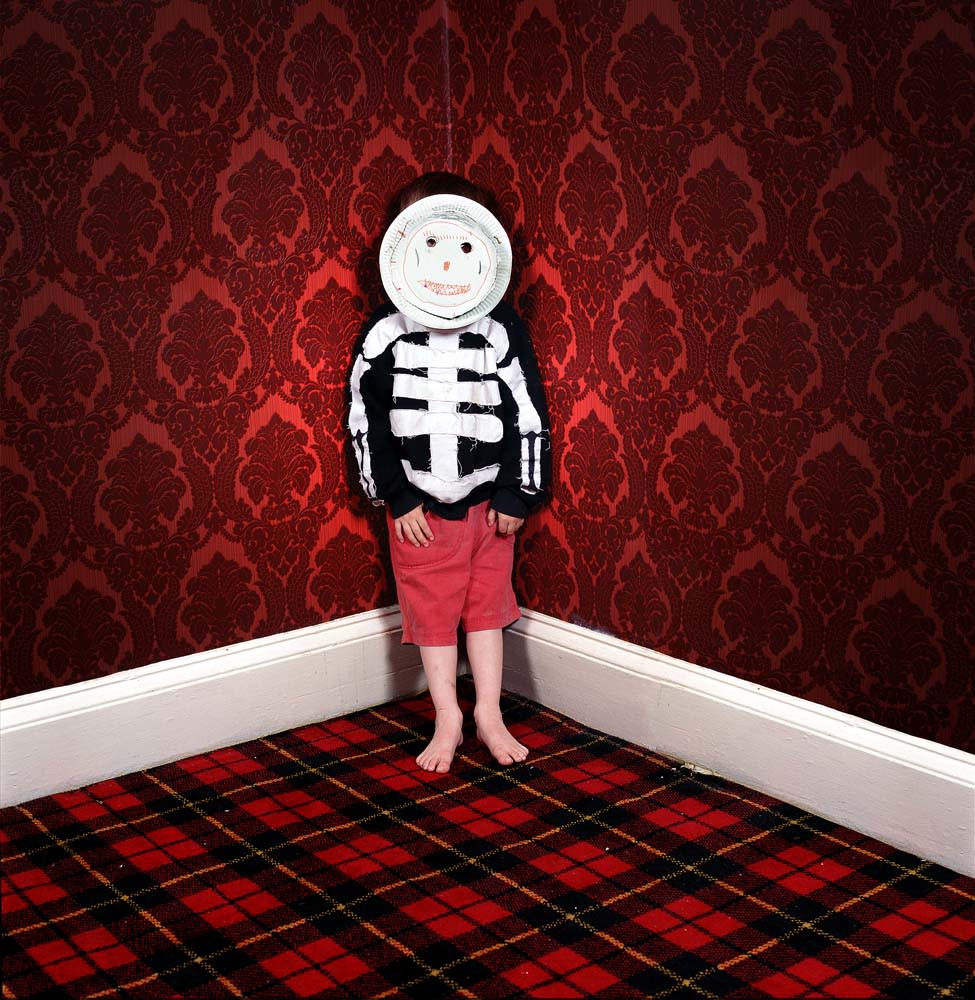 Wendy McMurdo RSA, Ben with Mask, Summerfield House, 1997