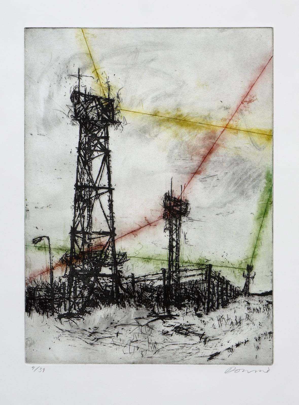 Kate Downie RSA, Conversations, 2003
