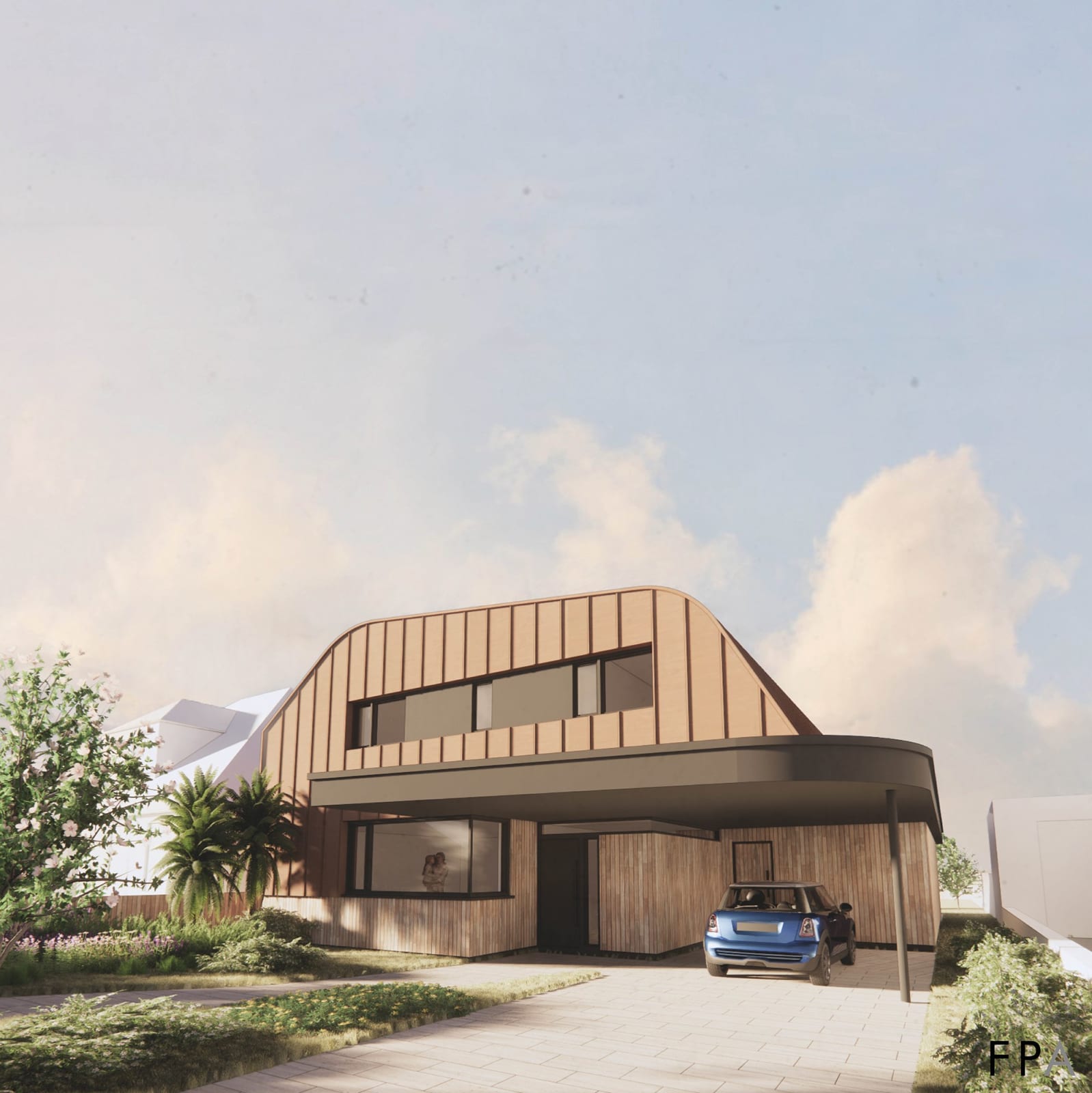 Fergus Purdie RSA, House in Edinburgh