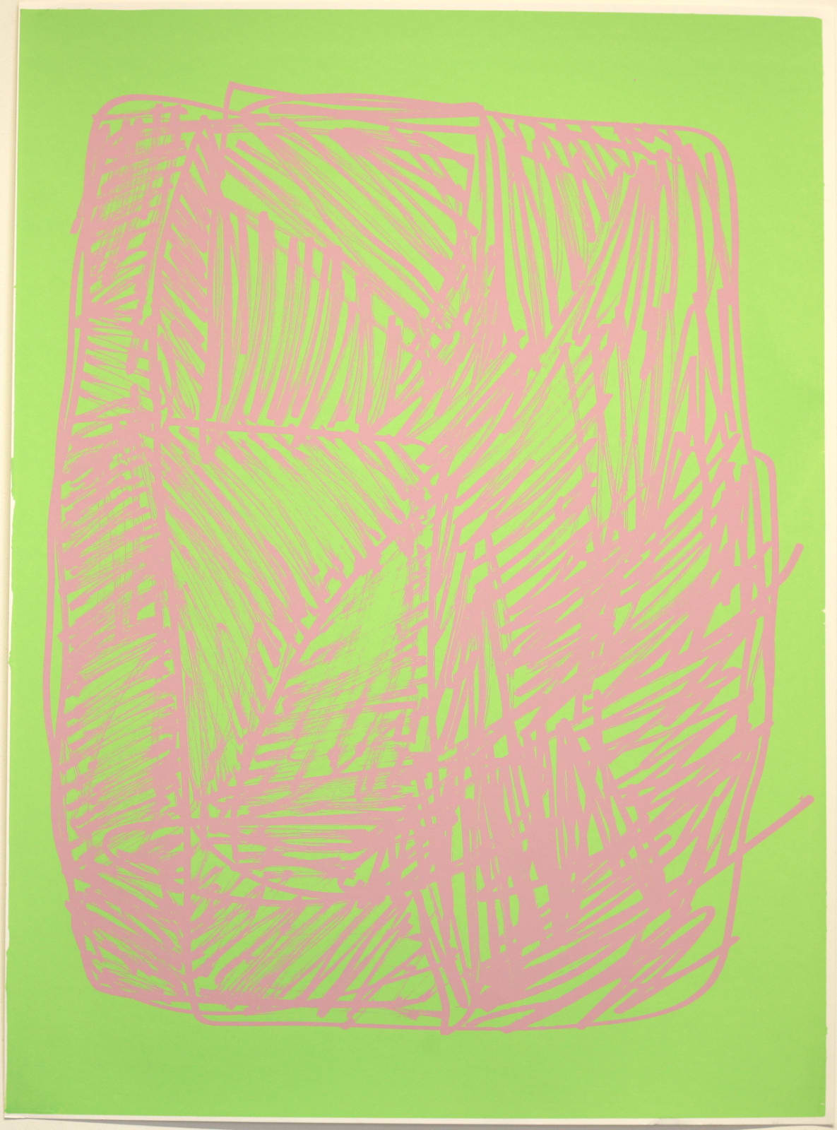 Beth Shapeero and Fraser Taylor, Scribble 12 (Two-Step 24 Grid)