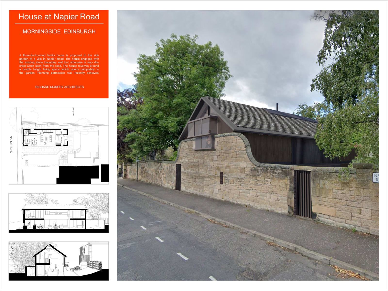 Richard Murphy RSA - Richard Murphy Architects, House at Napier Road