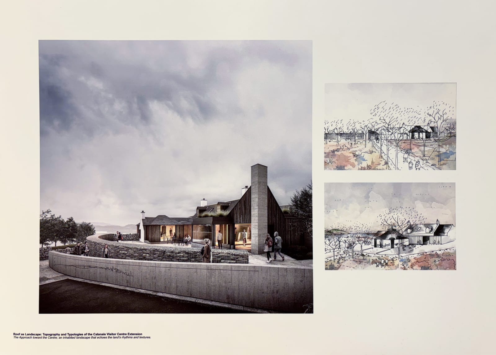 Paul Smith, Elena Mileva, Ian Alexander, Katie Allan, Nick Dalgety for jmarchitects, Roof as Landscape: Topography and Typologies of Calanais Visitor Centre II, 2025