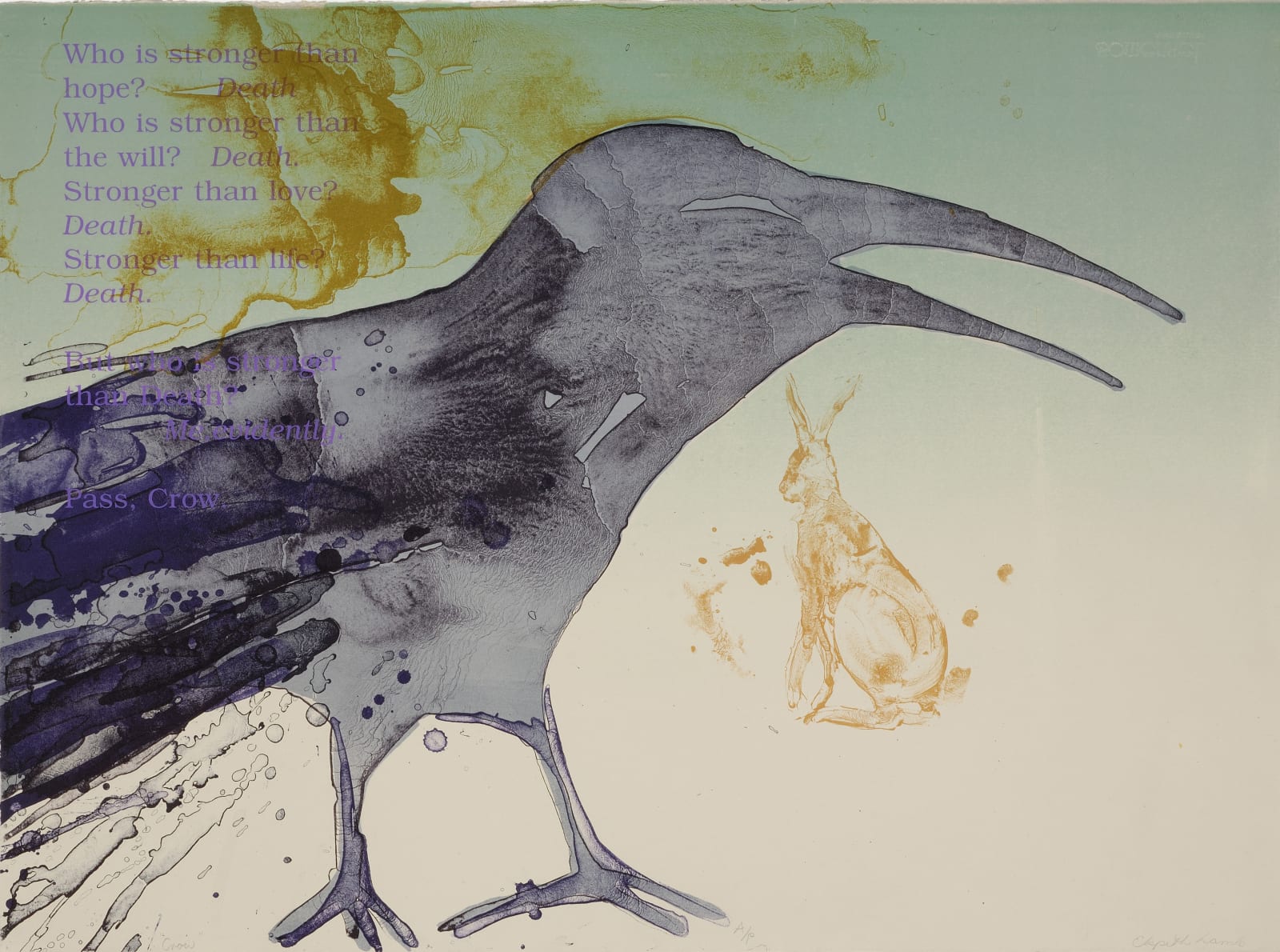 Elspeth Lamb RSA, Crow