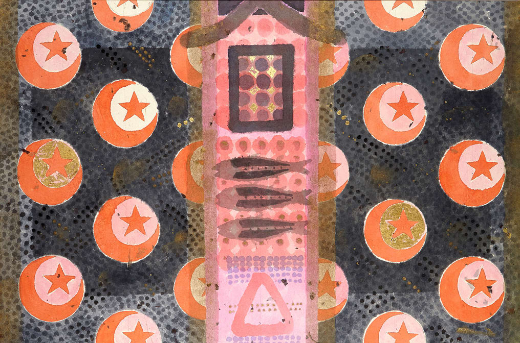 William Littlejohn RSA, Fish and Stars, 1990