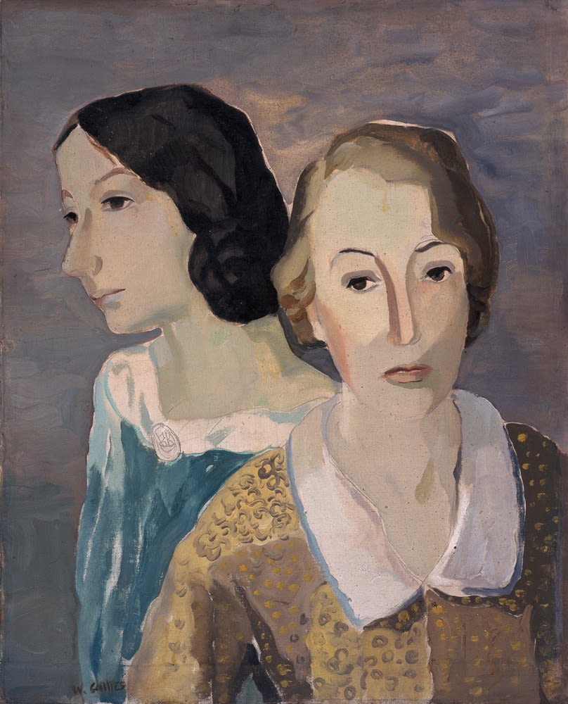 William Gillies RSA, Sisters Emma and Janet, c.1931