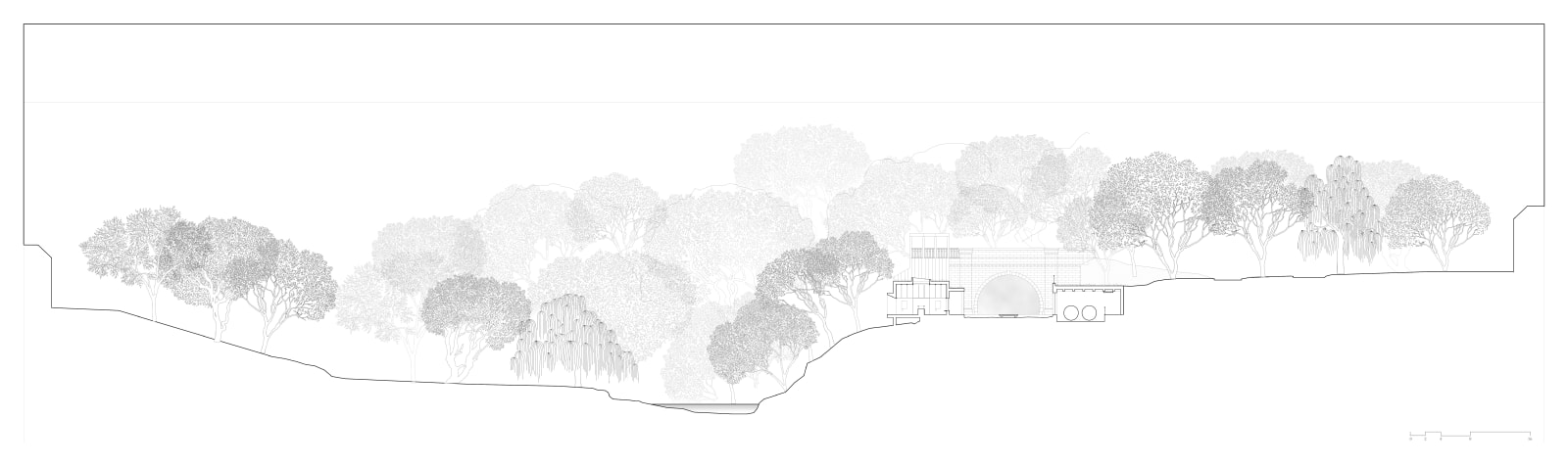 Alexandra Adams and Euan Campbell, Kirklee Railway Station Section 2, 2020