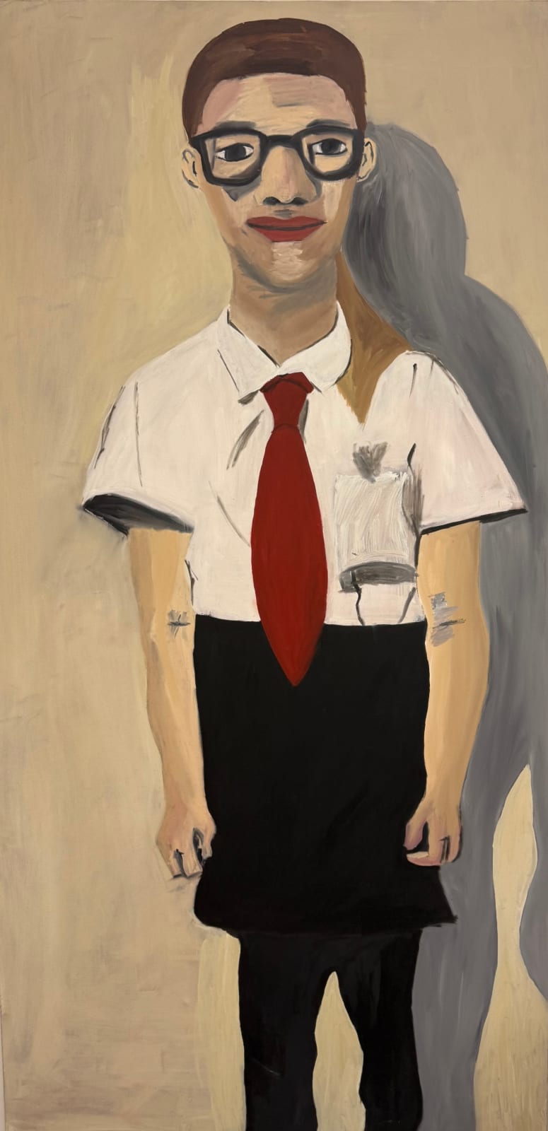 Erin McPhee, Leah in her school shirt, 2024