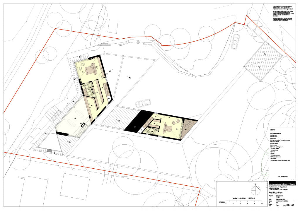 Robin Webster RSA, Miranda Webster & Stuart Cameron - cameronwebster architects, Hely House, Lunga Estate