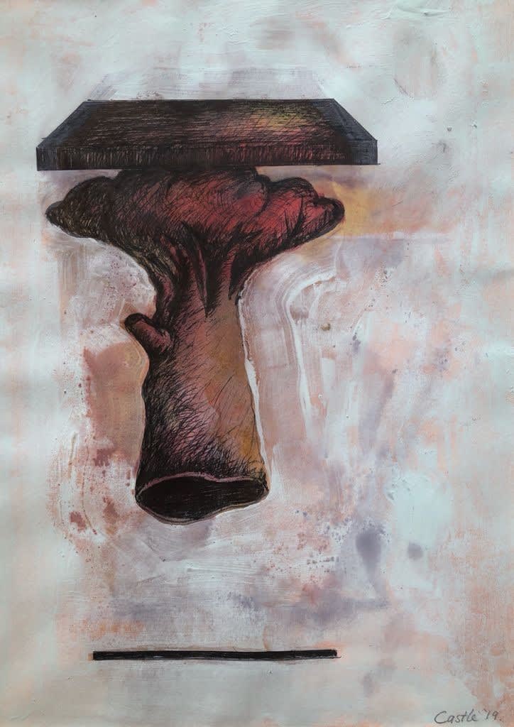James Castle RSA, Study for Beneath the Hill