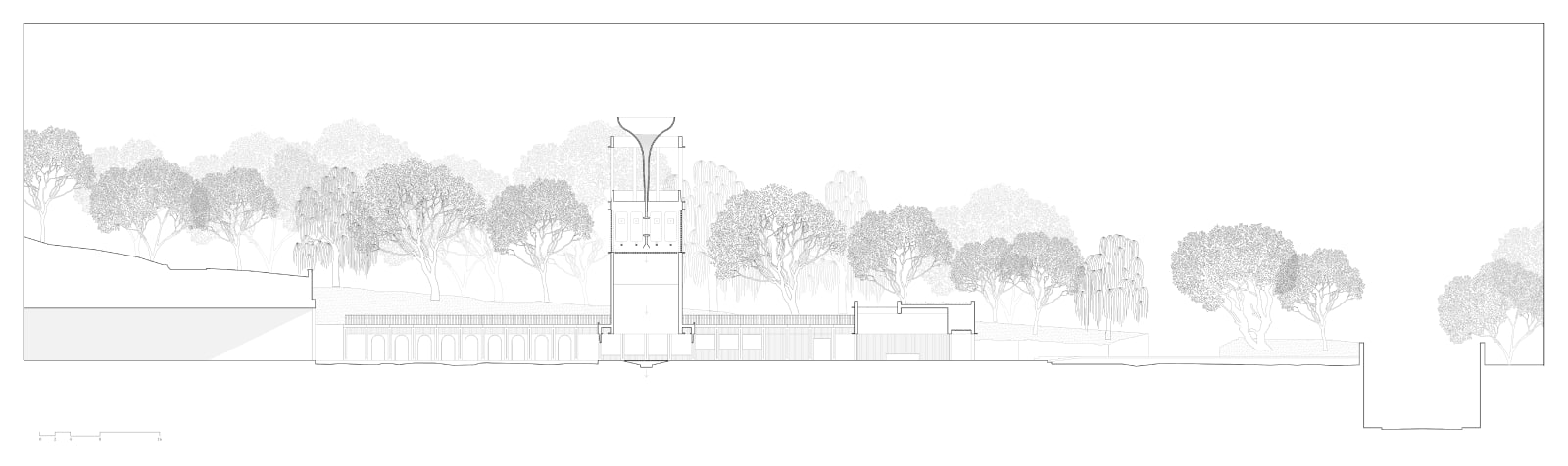 Alexandra Adams and Euan Campbell, Kirklee Railway Station Section, 2020
