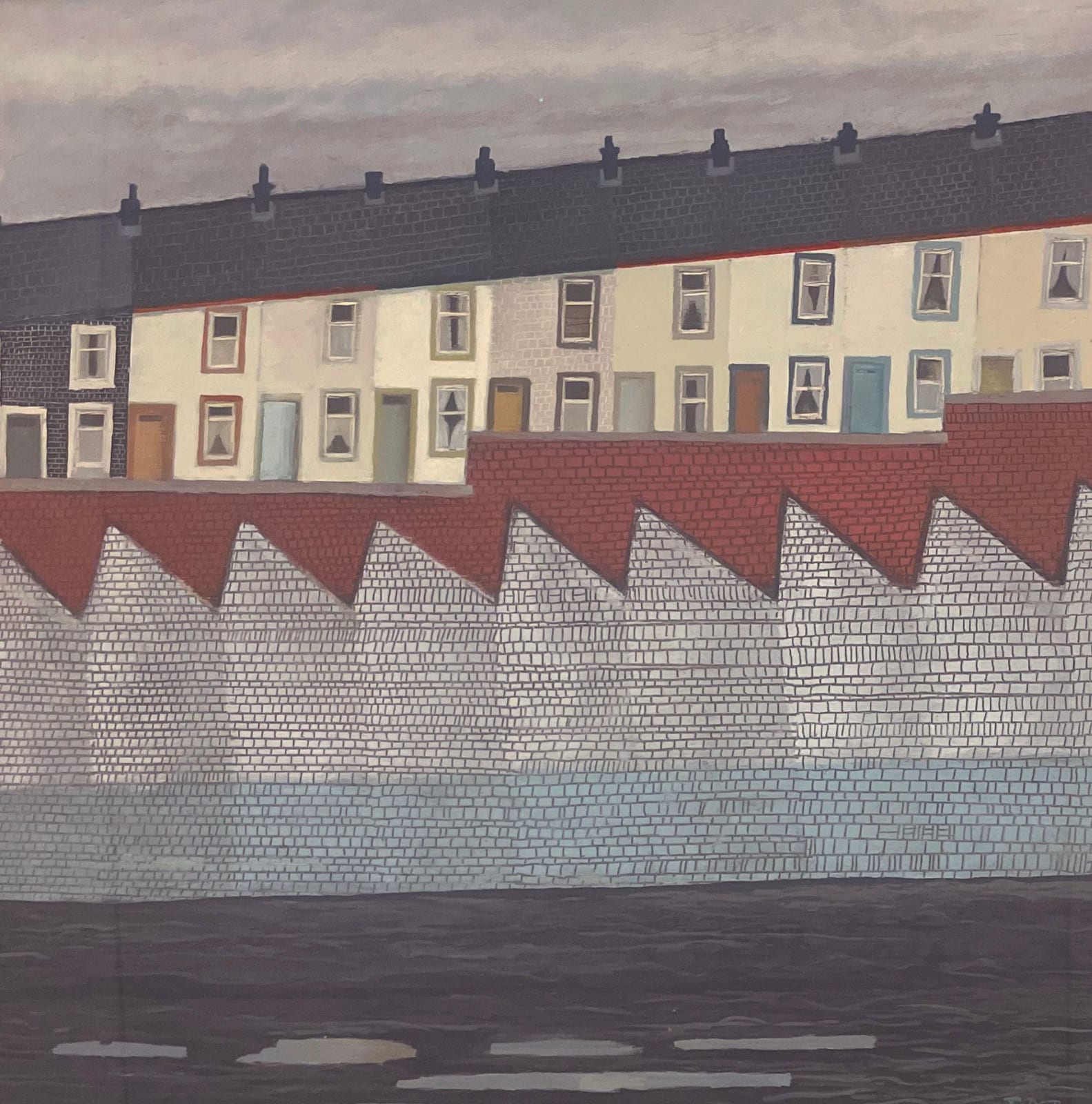 Willie Rodger RSA, Demolition Site Burnley