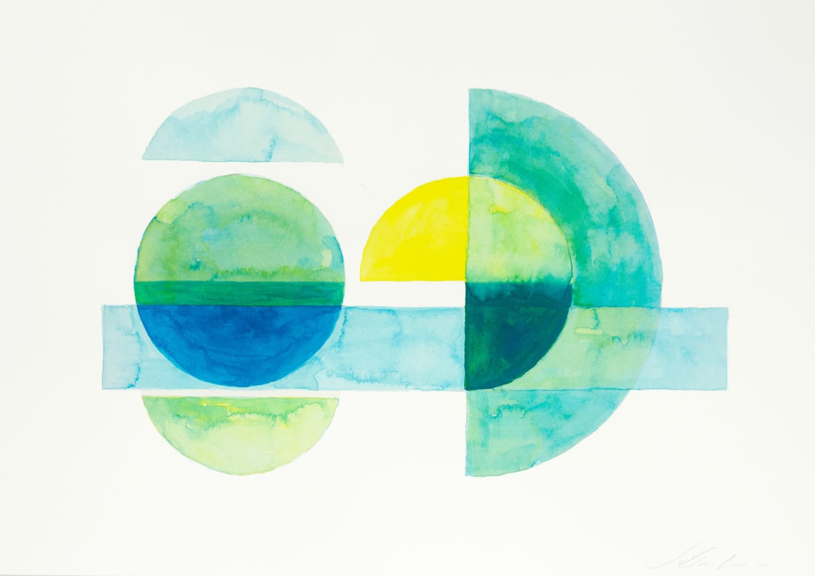 Jo Ganter RSA, Green Blue Lemon II, 2020