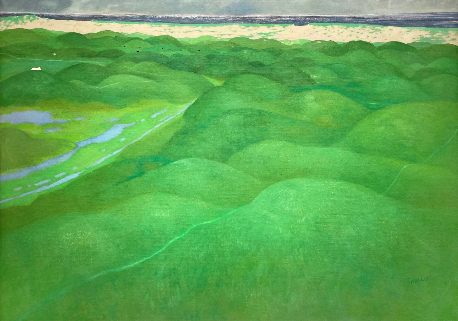 Frances Walker RSA, After the Storm, 1987