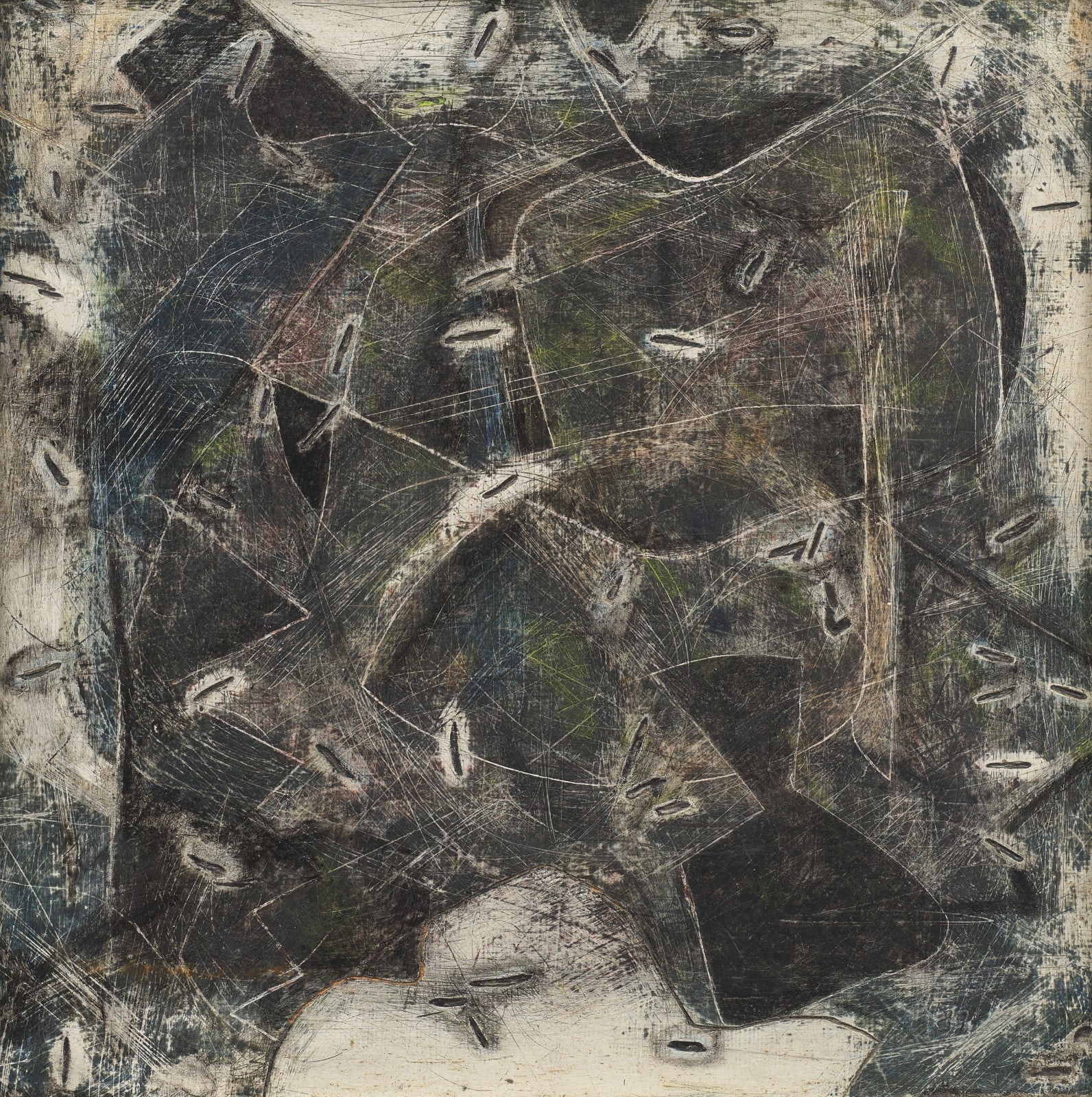 George Macpherson RSA, Still Life with Instrument, 1989