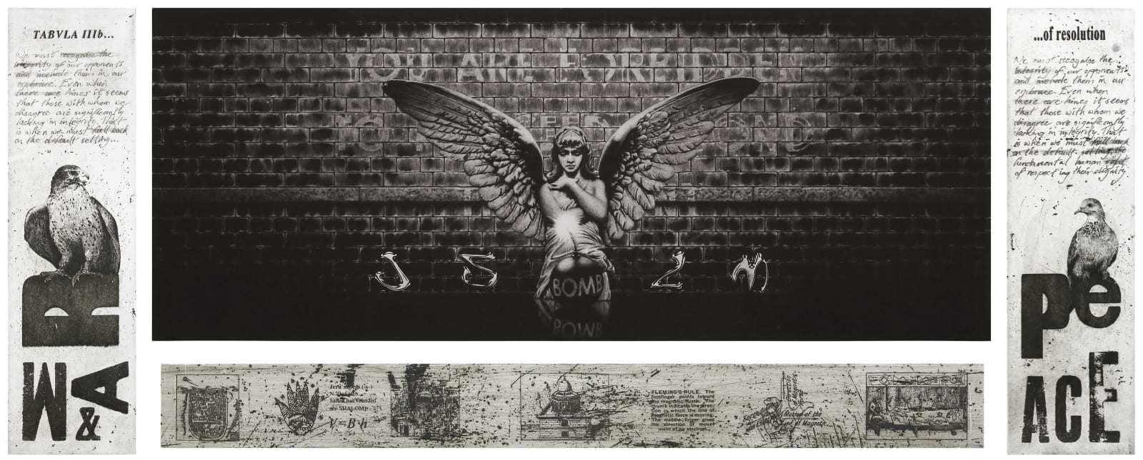 Stuart Duffin RSA, Through Fire and Flood, 2020